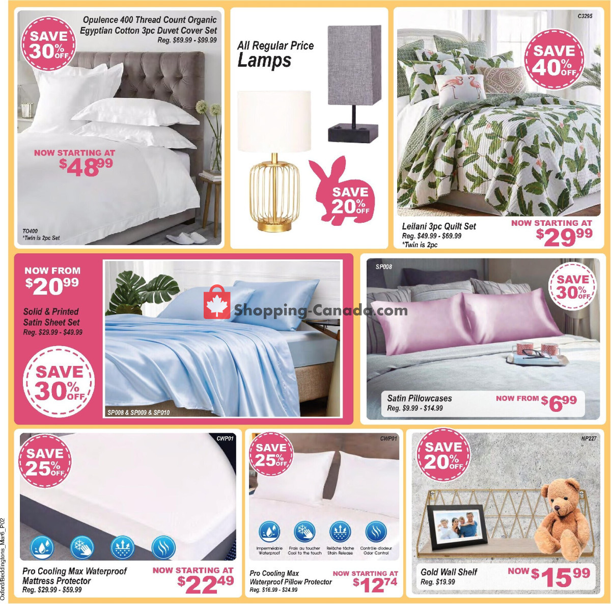 Oxford Mills Factory Outlet flyer from Wednesday March 6, 2024 to Tuesday March 12, 2024 - page 2