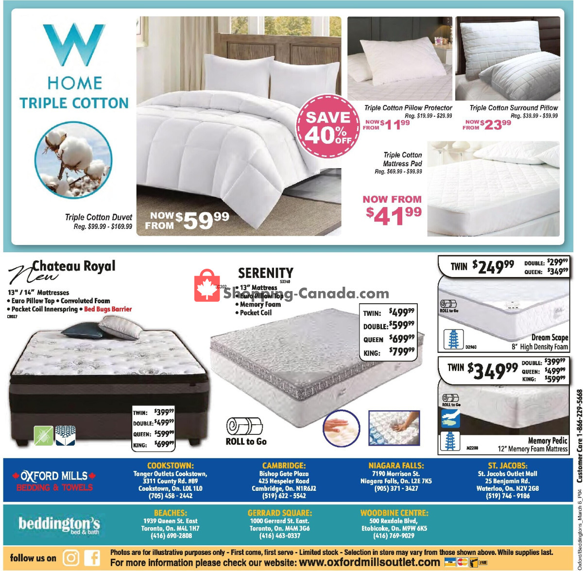 Oxford Mills Factory Outlet flyer from Wednesday March 6, 2024 to Tuesday March 12, 2024 - page 4
