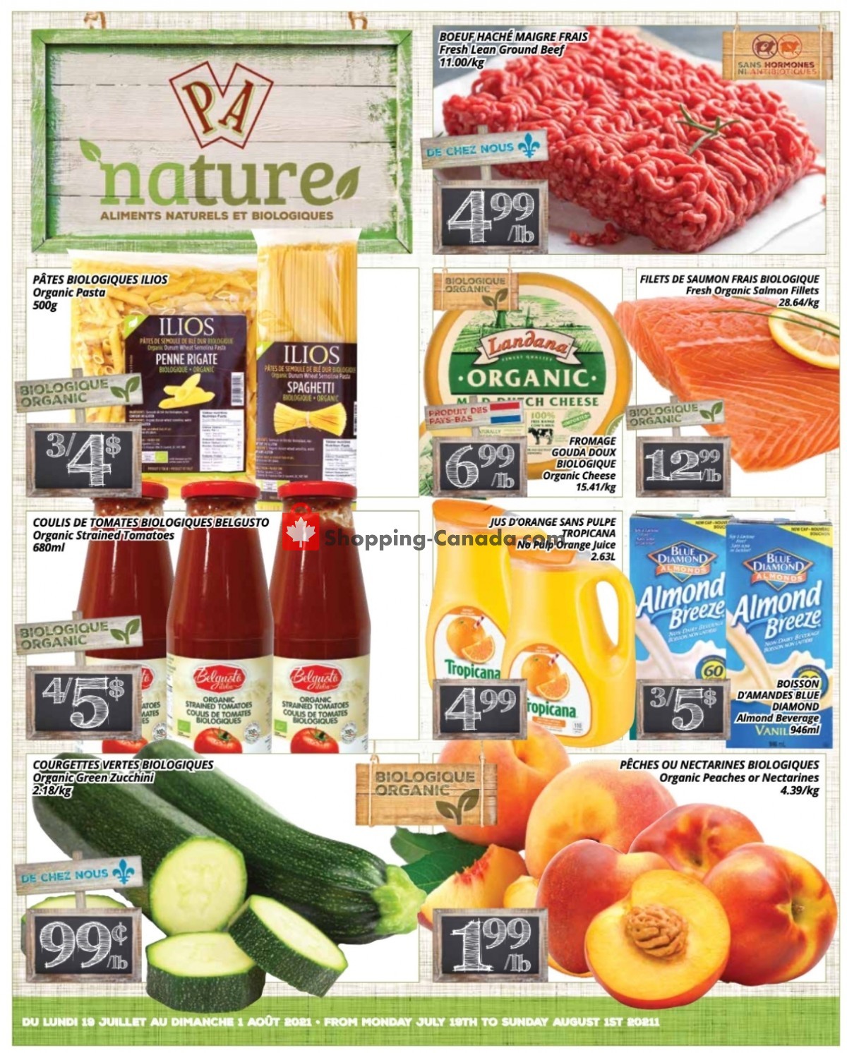 PA Nature flyer from Monday July 19, 2021 to Sunday August 1, 2021 - page 1