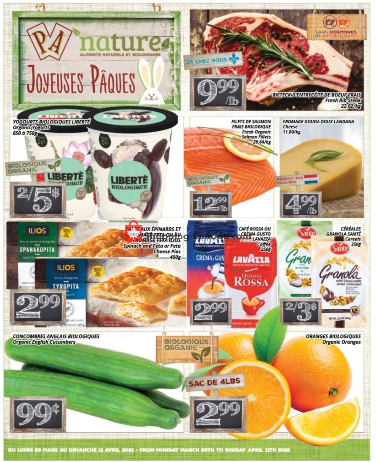 PA Nature flyer from Monday March 29, 2021 to Sunday April 11, 2021 - page 1