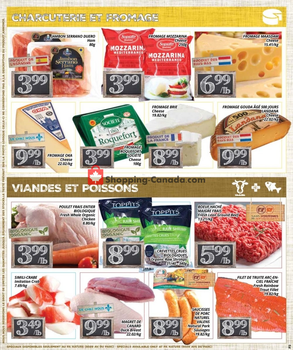 PA Nature flyer from Thursday August 8, 2019 to Wednesday August 21, 2019 - page 3