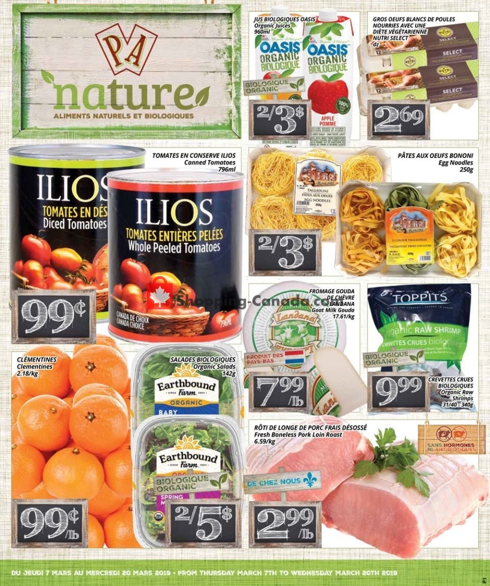 PA Nature flyer from Thursday March 7, 2019 to Wednesday March 20, 2019 - page 1