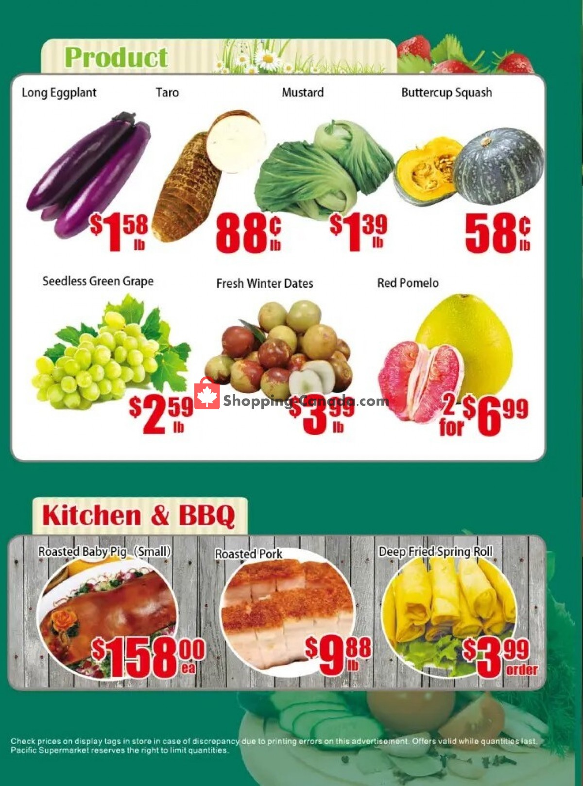 Pacific Fresh Food Market flyer from Friday October 8, 2021 to Thursday October 14, 2021 - page 2