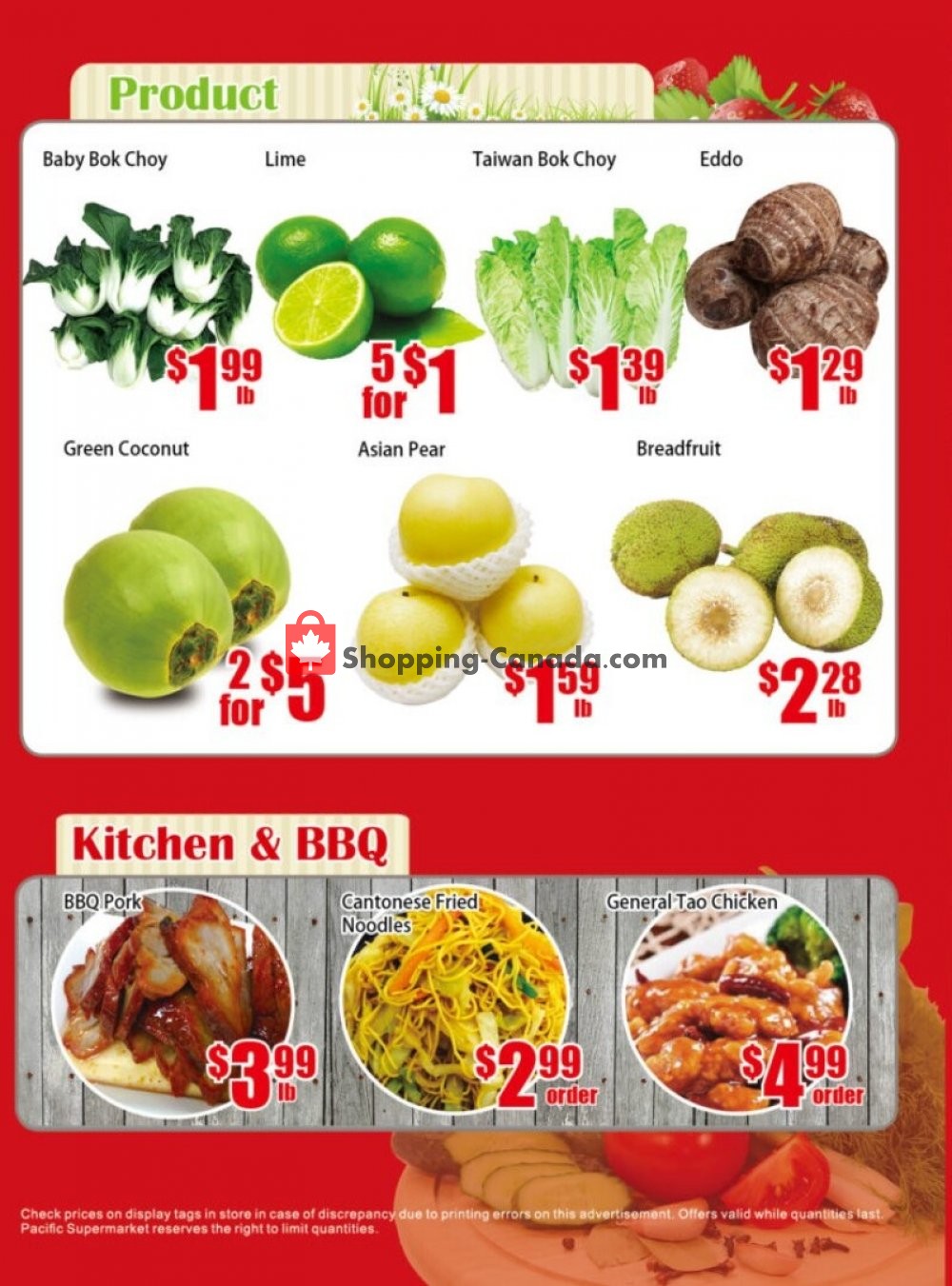 Pacific Fresh Food Market flyer from Friday October 9, 2020 to Thursday October 15, 2020 - page 2