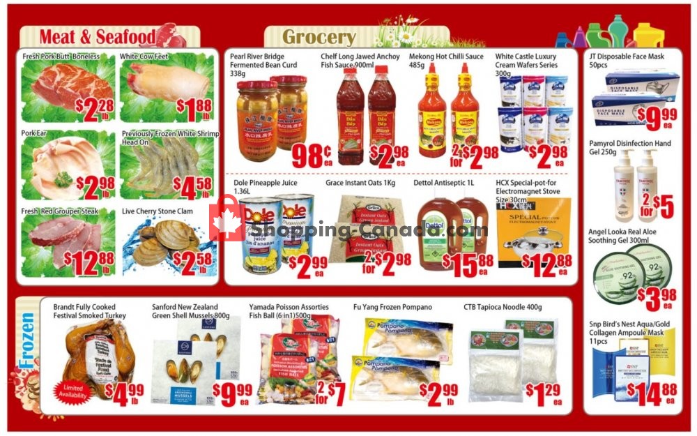 Pacific Fresh Food Market flyer from Friday October 9, 2020 to Thursday October 15, 2020 - page 3