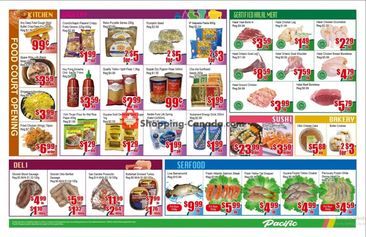 Pacific Fresh Food Market flyer from Friday October 8, 2021 to Thursday October 14, 2021 - page 3