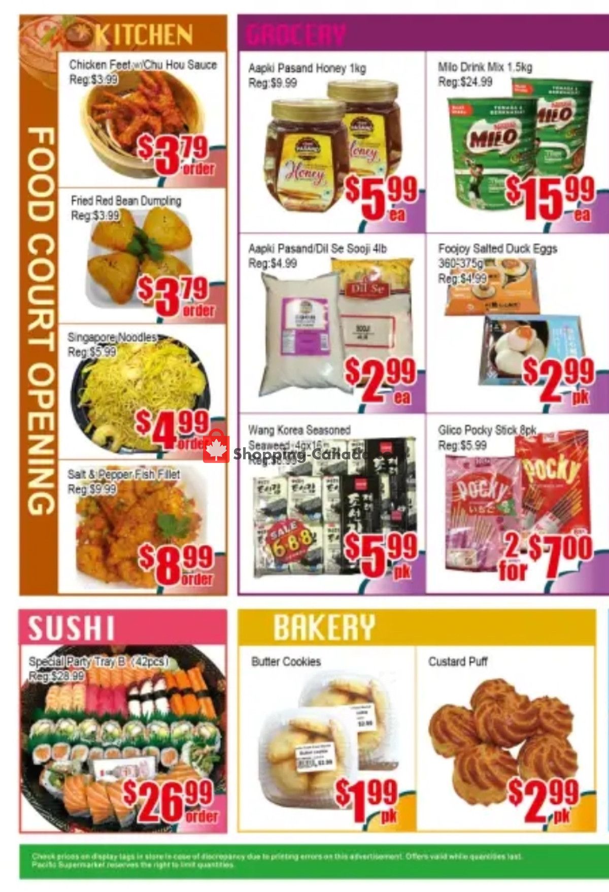 Pacific Fresh Food Market flyer from Friday February 23, 2024 to Thursday February 29, 2024 - page 3