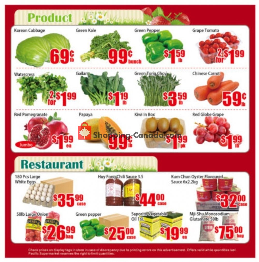 Pacific Fresh Food Market flyer from Friday April 19, 2019 to Thursday April 25, 2019 - page 2
