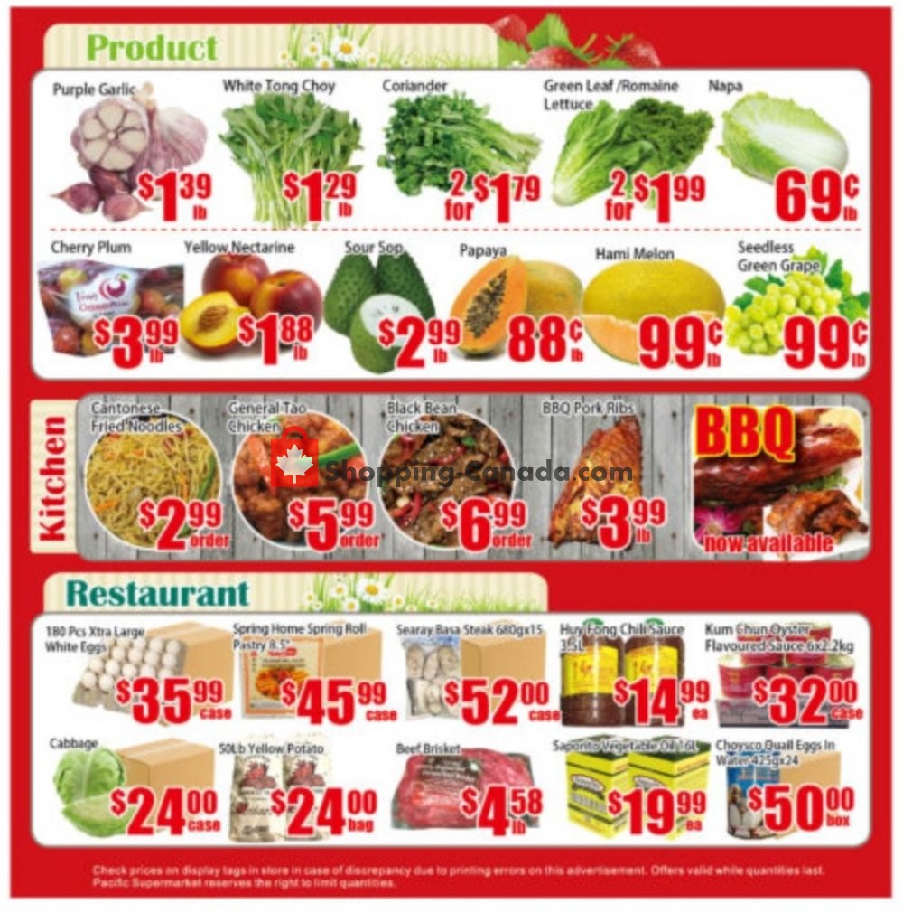 Pacific Fresh Food Market flyer from Friday July 12, 2019 to Thursday July 18, 2019 - page 2