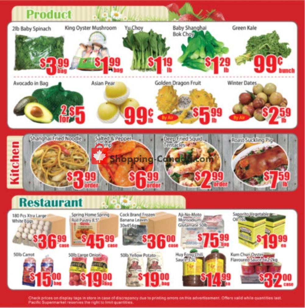 Pacific Fresh Food Market flyer from Friday November 1, 2019 to Thursday November 7, 2019 - page 2