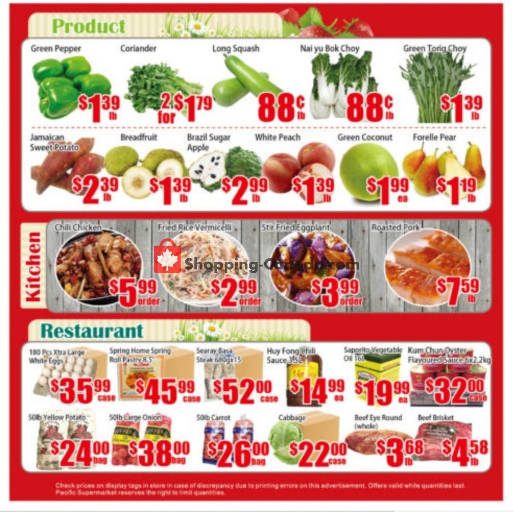 Pacific Fresh Food Market flyer from Friday August 9, 2019 to Thursday August 15, 2019 - page 2