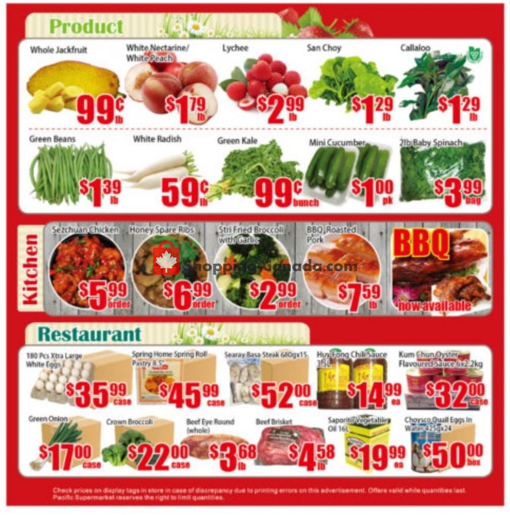 Pacific Fresh Food Market flyer from Friday July 19, 2019 to Thursday July 25, 2019 - page 2