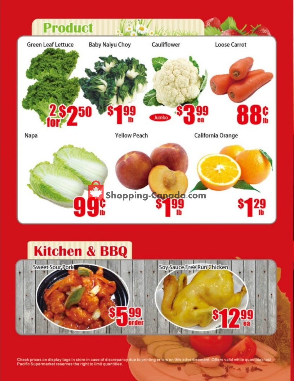 Pacific Fresh Food Market flyer from Friday July 3, 2020 to Thursday July 9, 2020 - page 2