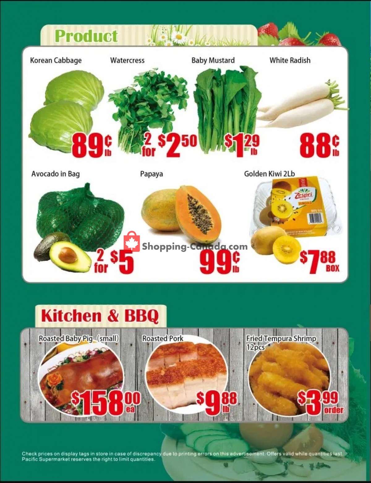 Pacific Fresh Food Market flyer from Friday July 9, 2021 to Thursday July 15, 2021 - page 2