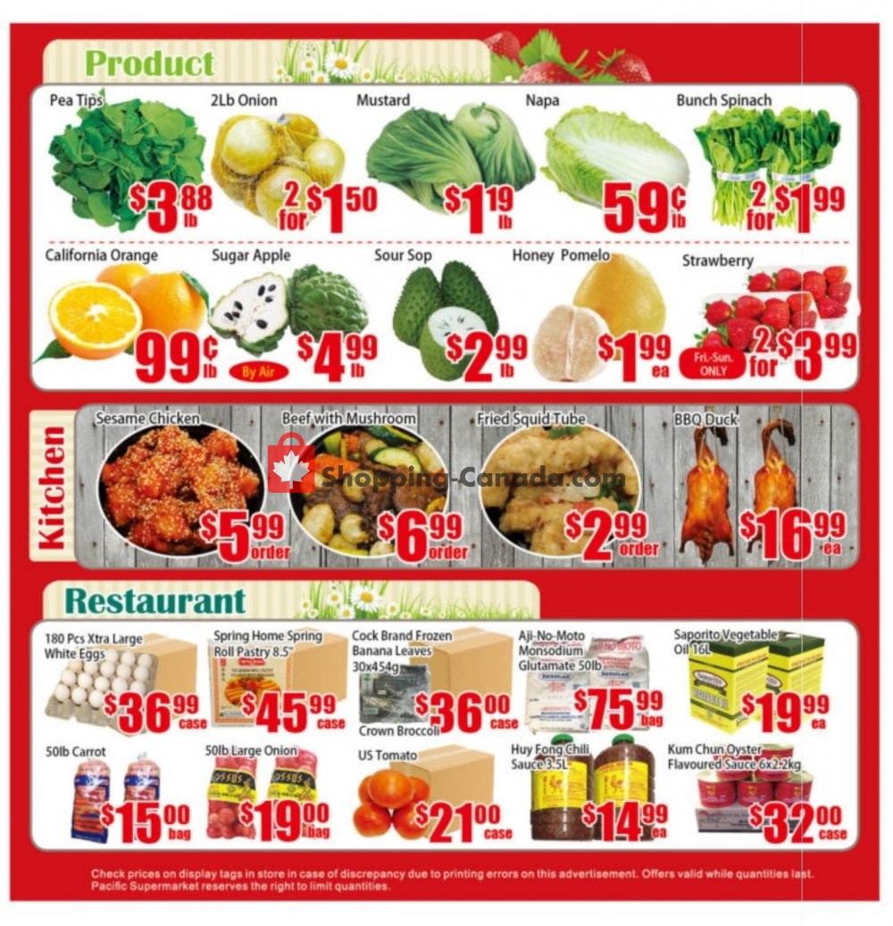 Pacific Fresh Food Market flyer from Friday November 22, 2019 to Thursday November 28, 2019 - page 2