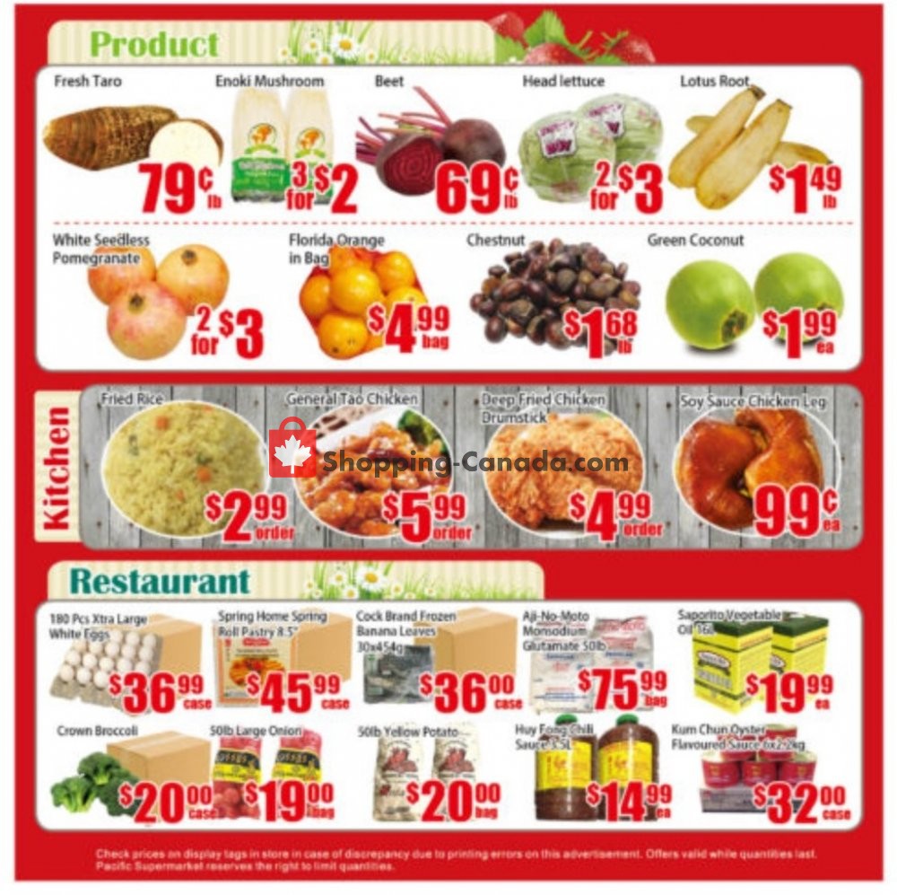 Pacific Fresh Food Market flyer from Friday November 8, 2019 to Thursday November 14, 2019 - page 2