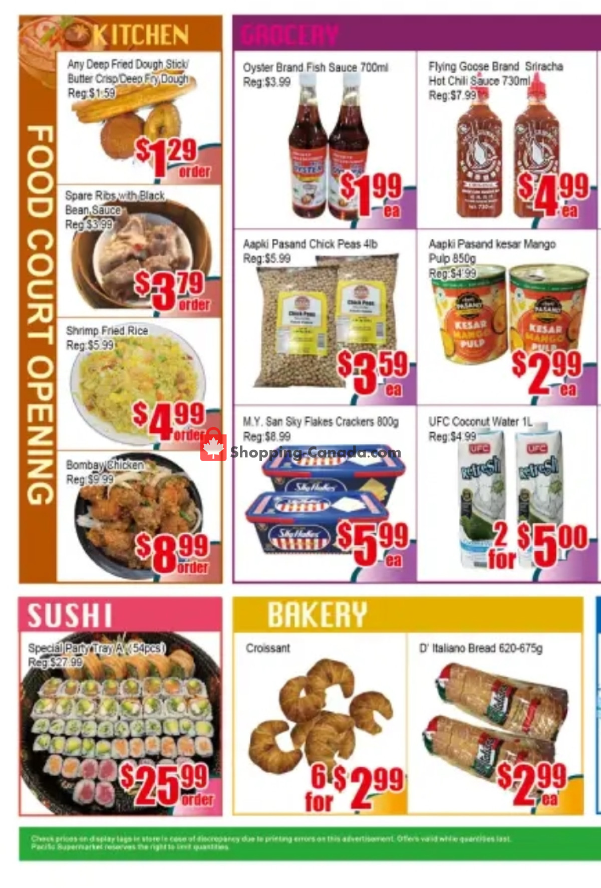 Pacific Fresh Food Market flyer from Friday February 16, 2024 to Thursday February 22, 2024 - page 3