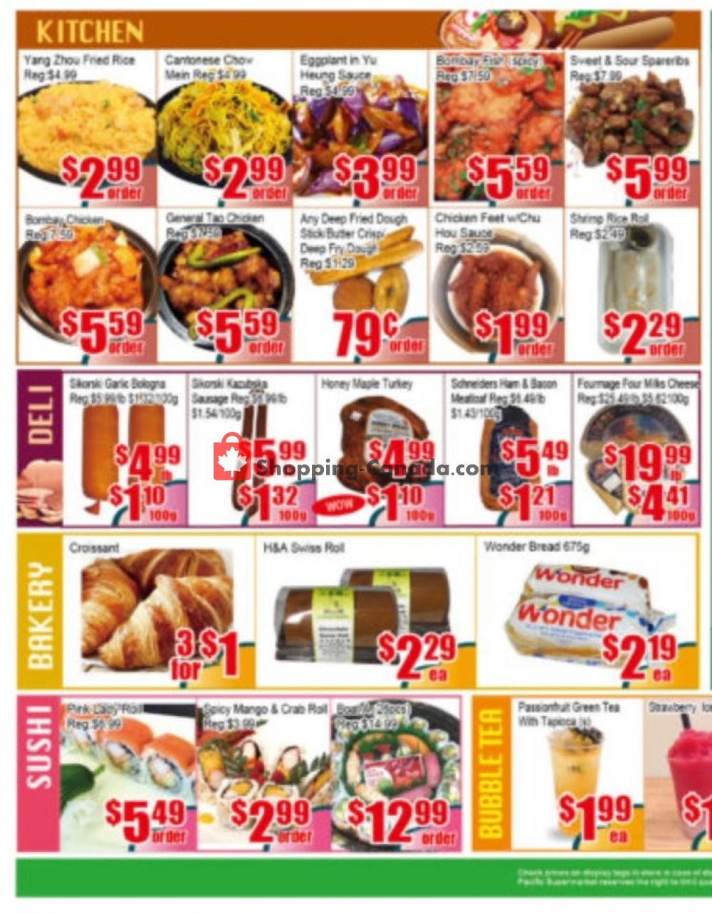 Pacific Fresh Food Market flyer from Friday July 12, 2019 to Thursday July 18, 2019 - page 3