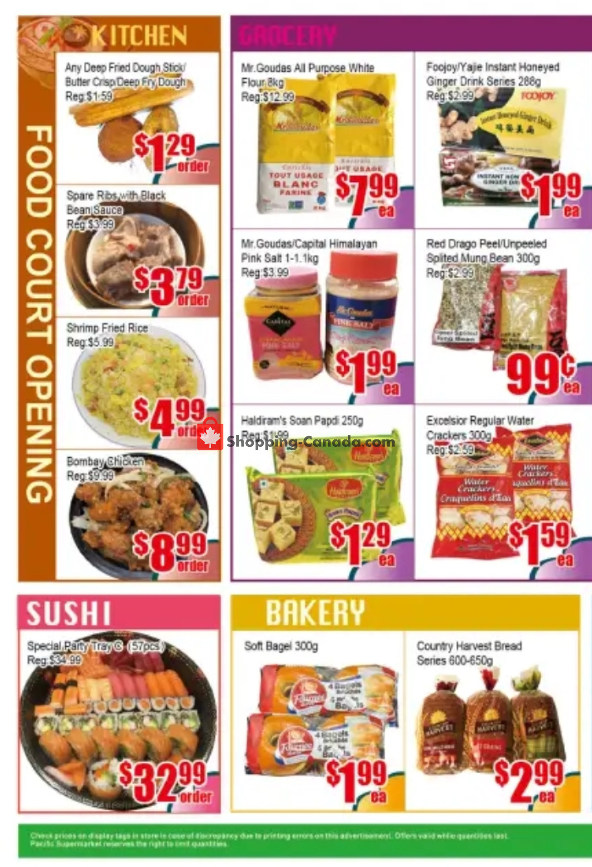 Pacific Fresh Food Market flyer from Friday March 1, 2024 to Thursday March 7, 2024 - page 3