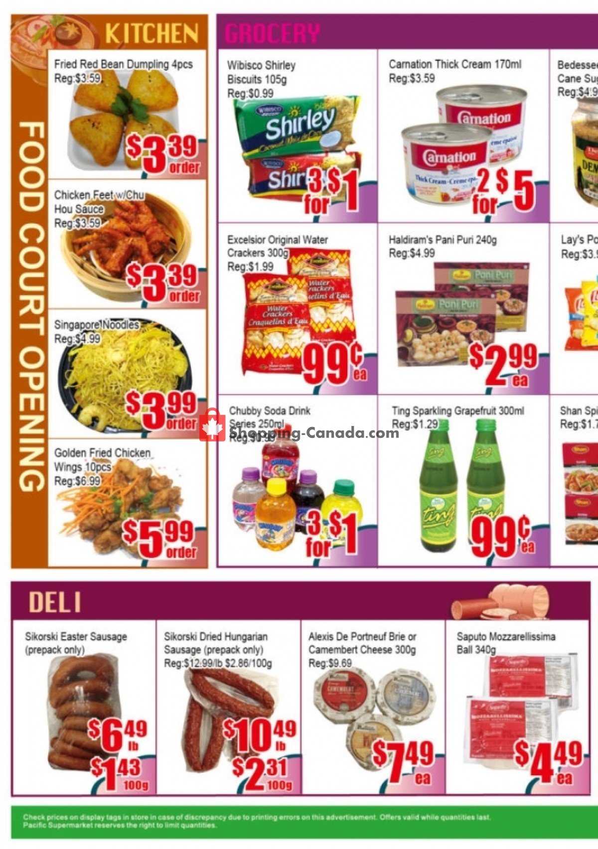 Pacific Fresh Food Market flyer from Friday April 2, 2021 to Thursday April 8, 2021 - page 3