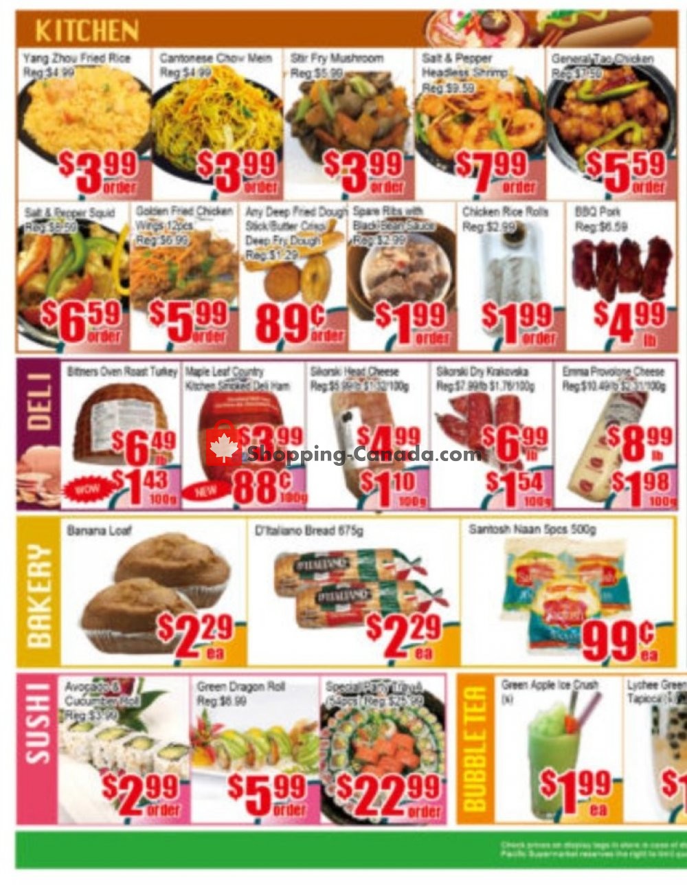 Pacific Fresh Food Market flyer from Friday August 9, 2019 to Thursday August 15, 2019 - page 3