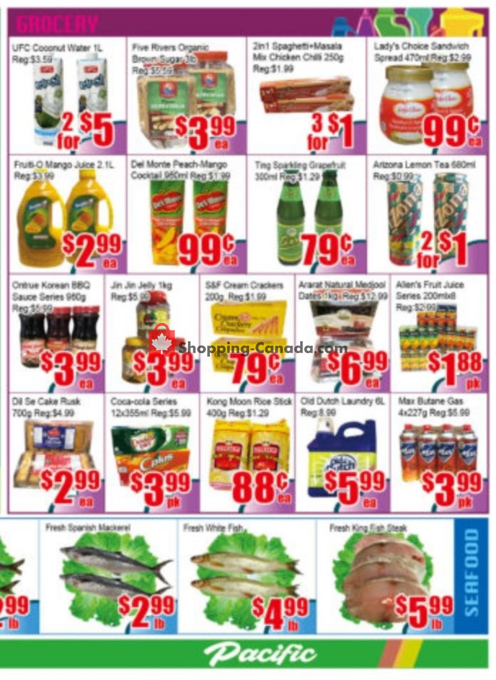 Pacific Fresh Food Market flyer from Friday August 9, 2019 to Thursday August 15, 2019 - page 5