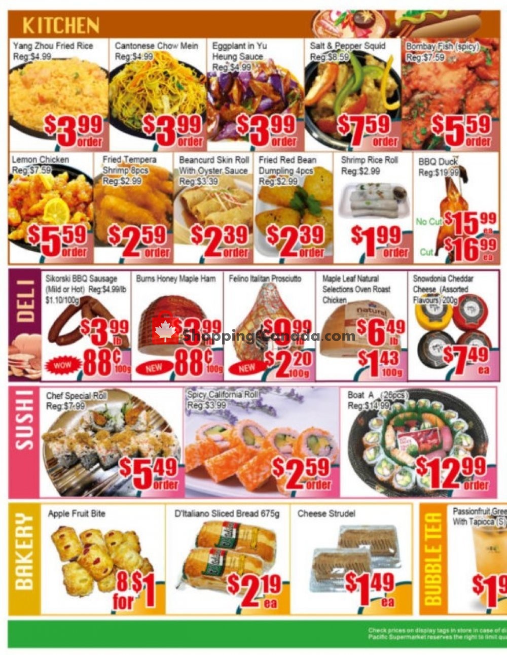 Pacific Fresh Food Market flyer from Friday December 6, 2019 to Thursday December 12, 2019 - page 3
