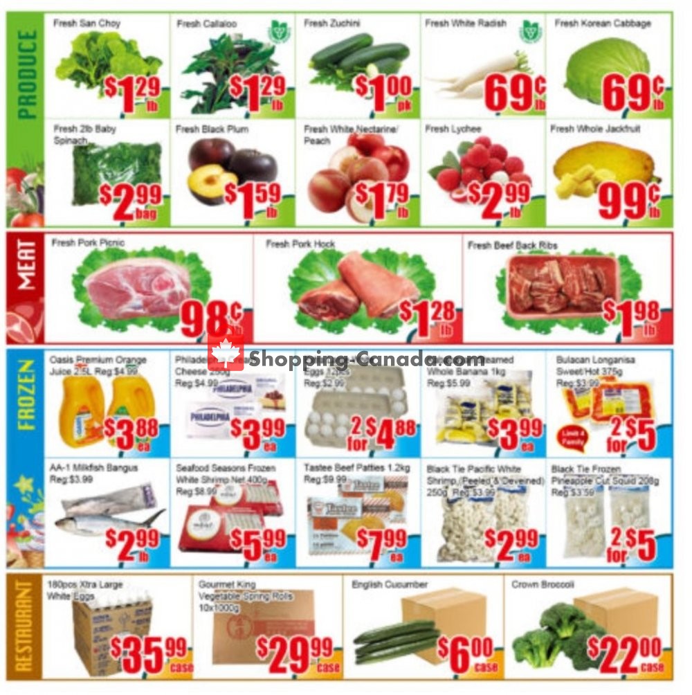 Pacific Fresh Food Market flyer from Friday July 19, 2019 to Thursday July 25, 2019 - page 2