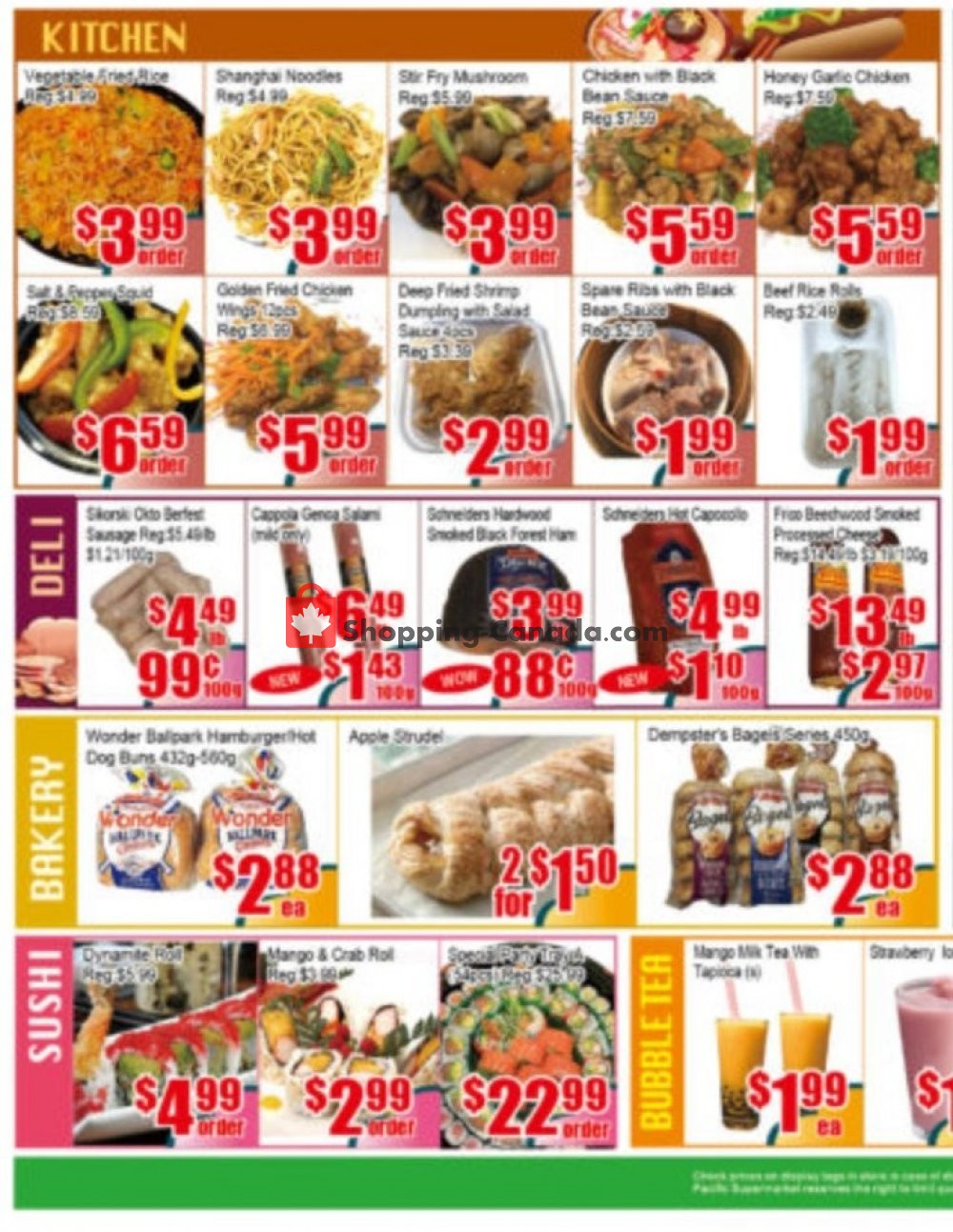 Pacific Fresh Food Market flyer from Friday July 19, 2019 to Thursday July 25, 2019 - page 3