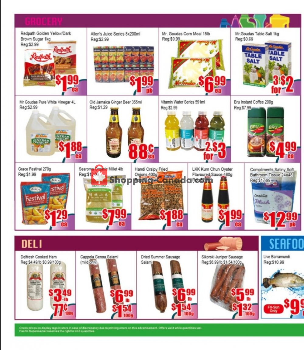 Pacific Fresh Food Market flyer from Friday July 3, 2020 to Thursday July 9, 2020 - page 3