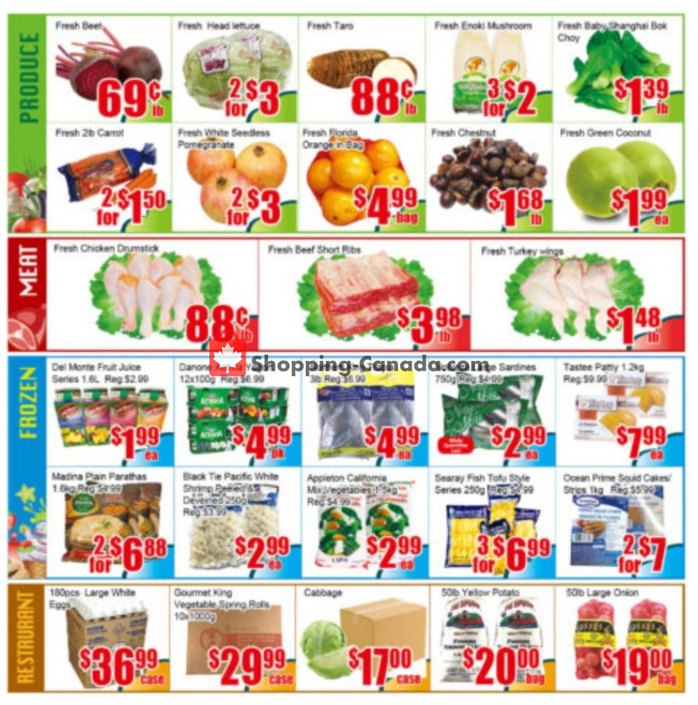 Pacific Fresh Food Market flyer from Friday November 8, 2019 to Thursday November 14, 2019 - page 2