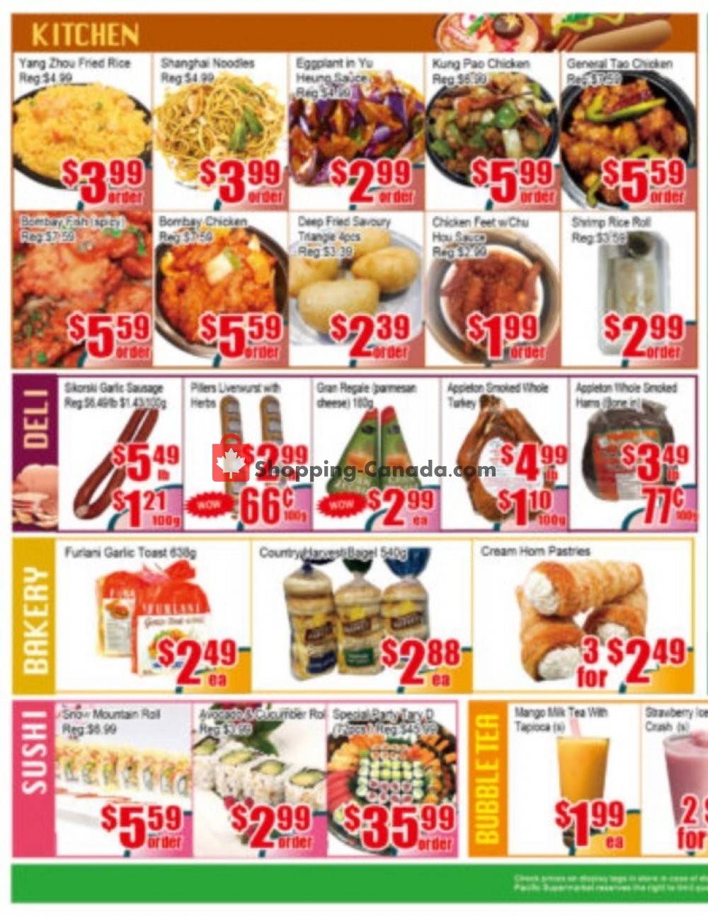 Pacific Fresh Food Market flyer from Friday October 4, 2019 to Thursday October 10, 2019 - page 3