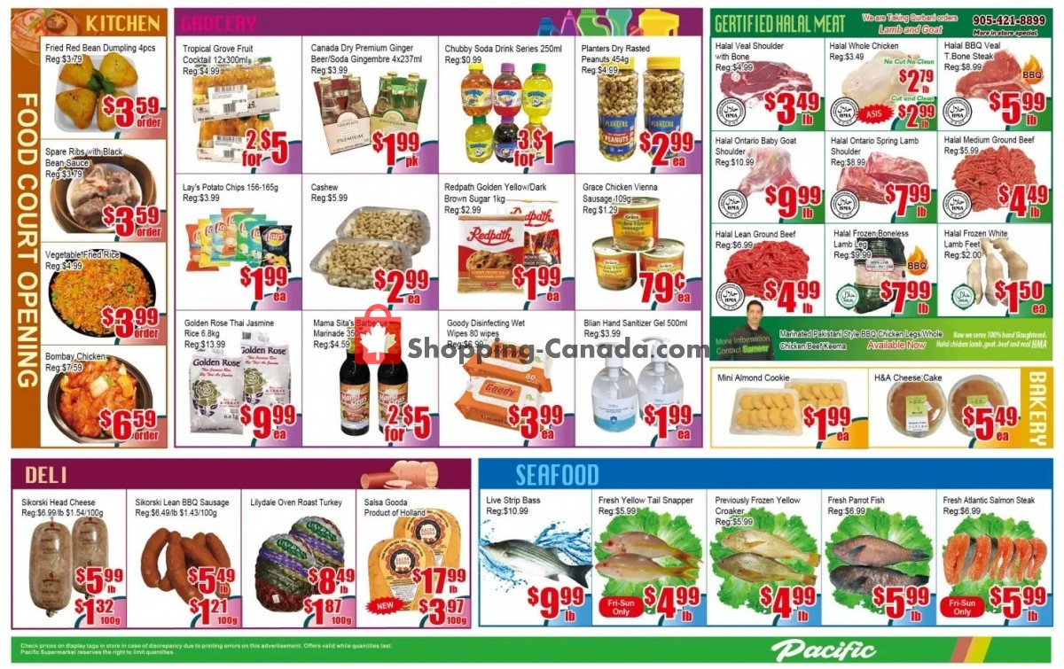 Pacific Fresh Food Market flyer from Friday July 16, 2021 to Thursday July 22, 2021 - page 3