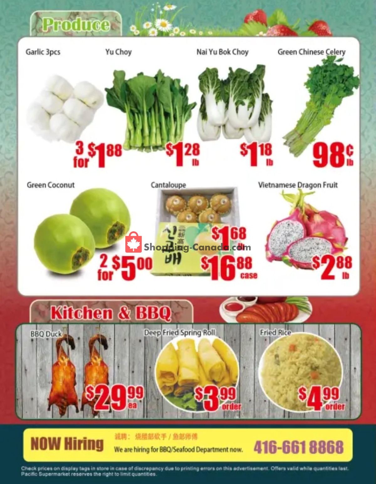 Pacific Fresh Food Market flyer from Friday March 1, 2024 to Thursday March 7, 2024 - page 4