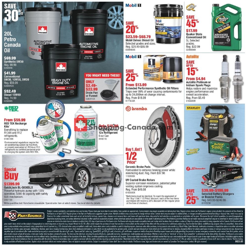 PartSource flyer from Friday May 29, 2020 to Wednesday June 3, 2020 - page 5