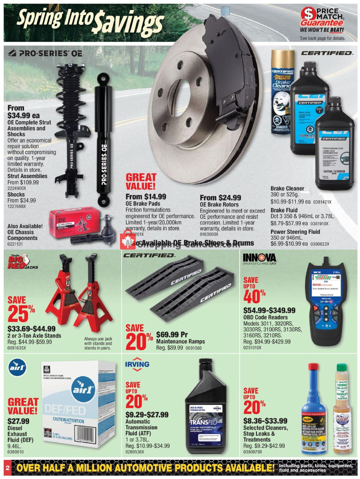 PartSource flyer from Friday April 10, 2026 to Wednesday April 22, 2026 - page 2