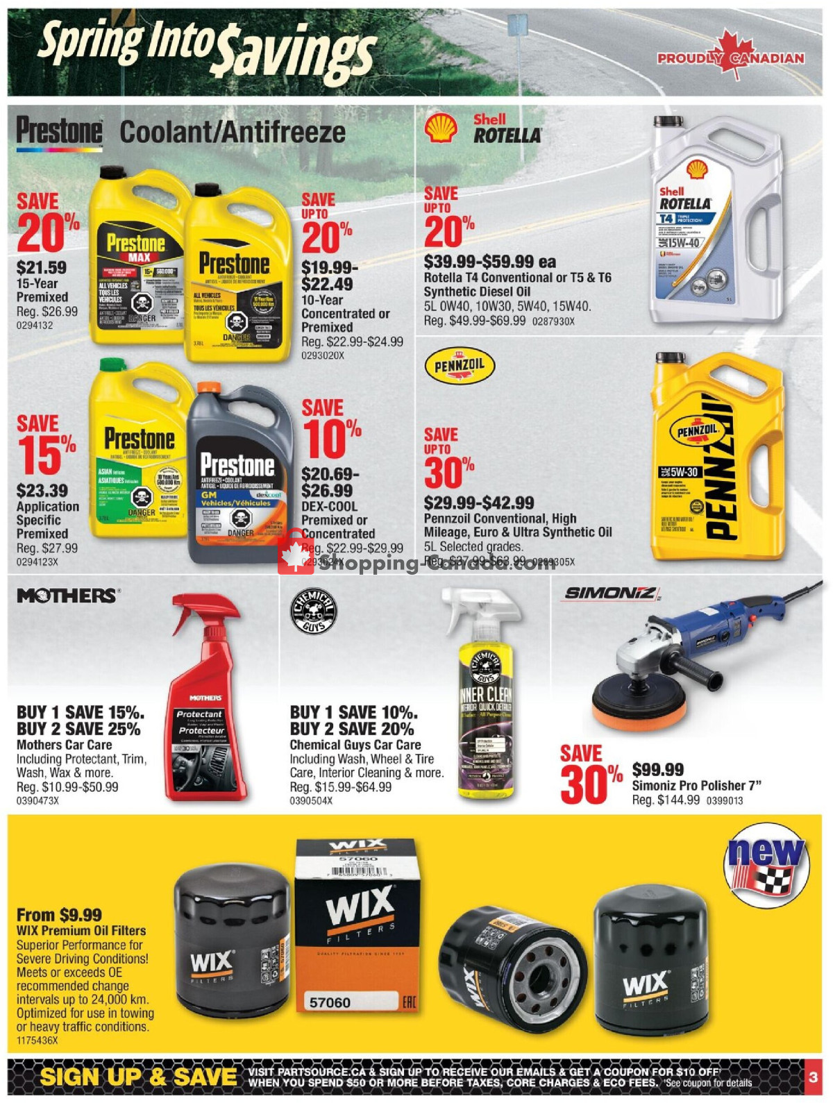 PartSource flyer from Friday April 10, 2026 to Wednesday April 22, 2026 - page 3