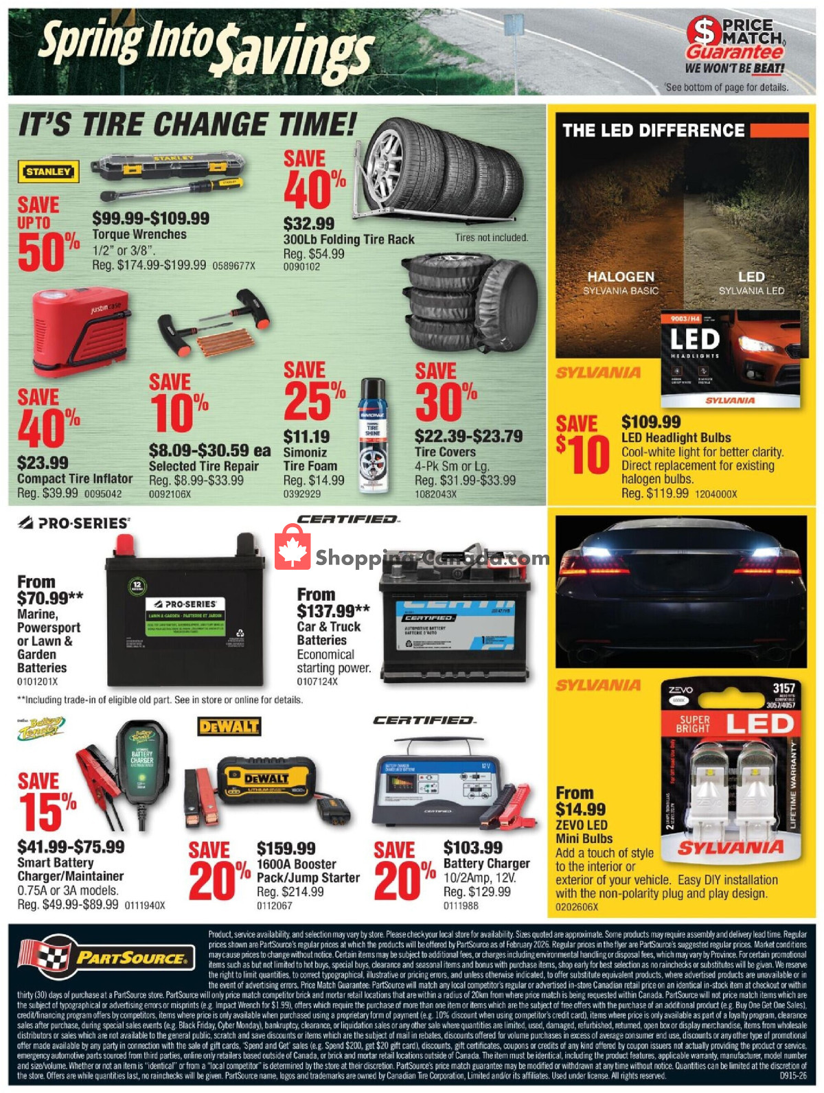 PartSource flyer from Friday April 10, 2026 to Wednesday April 22, 2026 - page 4