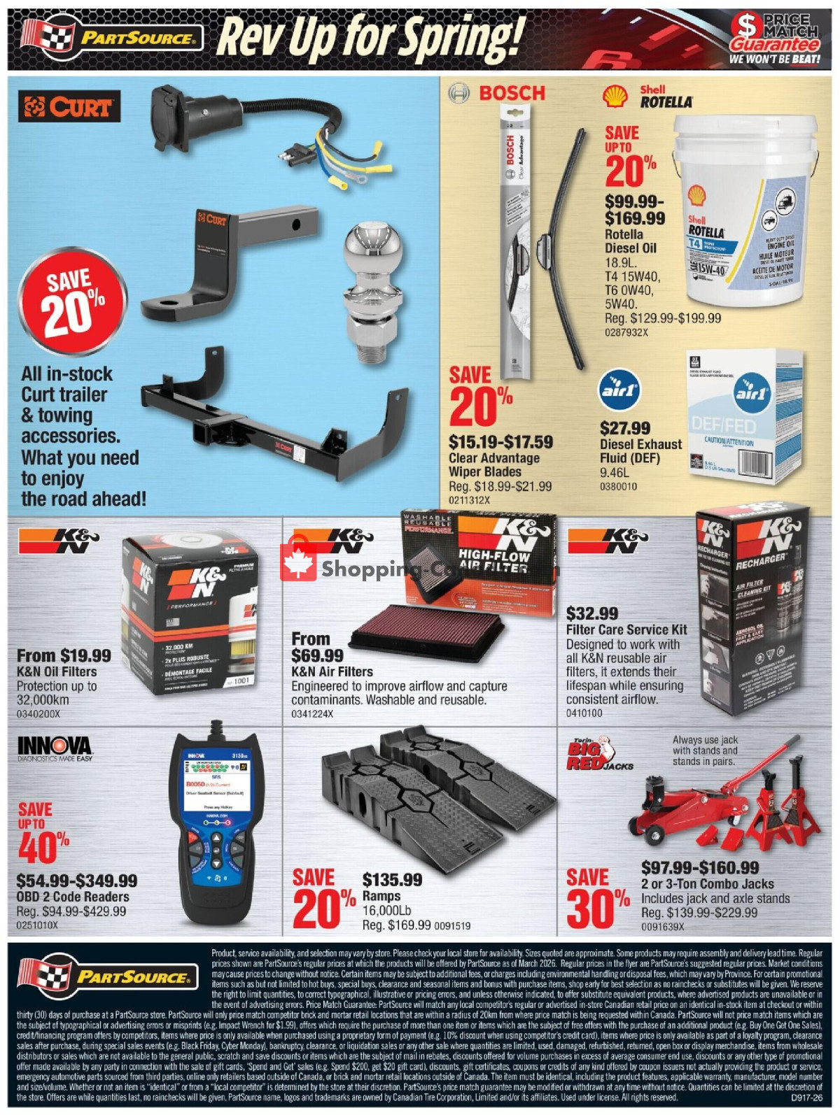 PartSource flyer from Friday April 24, 2026 to Wednesday May 6, 2026 - page 4