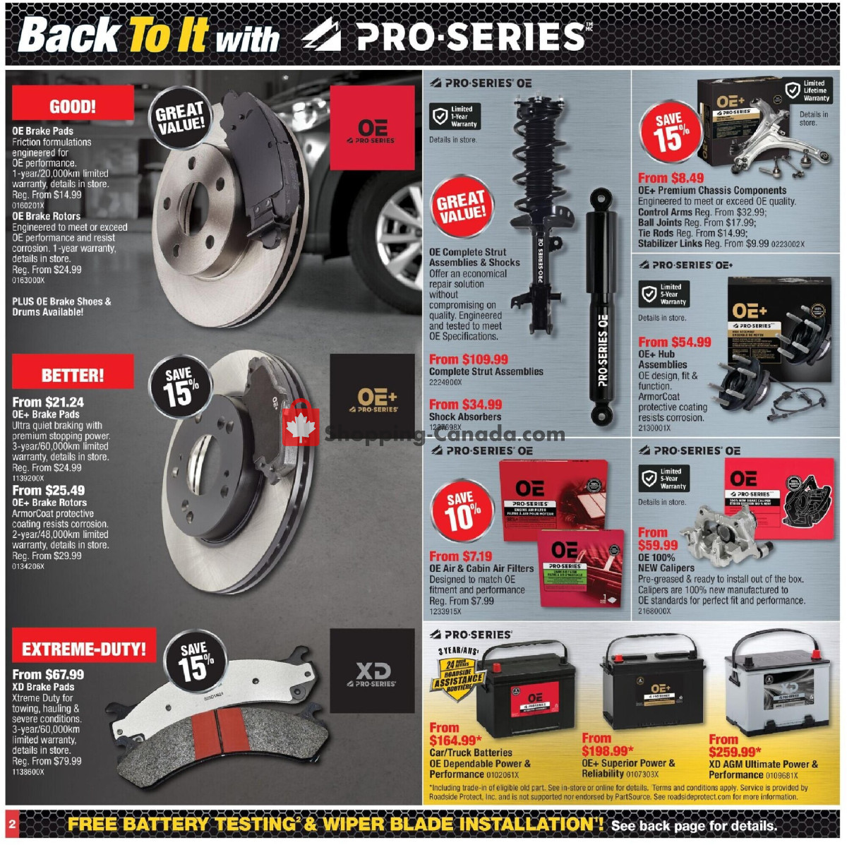 PartSource flyer from Friday August 28, 2026 to Wednesday September 9, 2026 - page 2