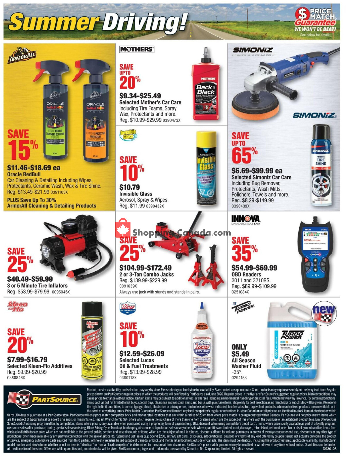 PartSource flyer from Friday July 24, 2026 to Wednesday July 29, 2026 - page 3
