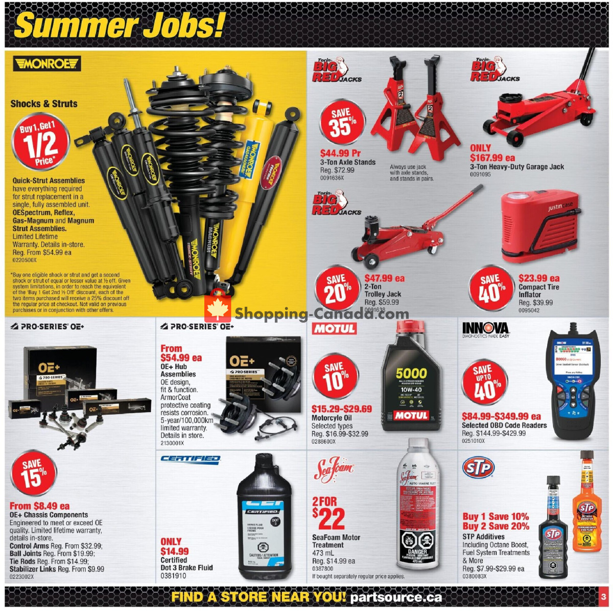 PartSource flyer from Friday July 3, 2026 to Wednesday July 15, 2026 - page 3