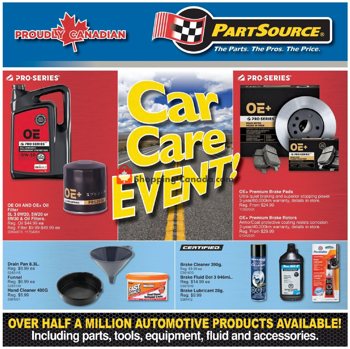 PartSource flyer from Friday July 31, 2026 to Wednesday August 5, 2026 - page 1