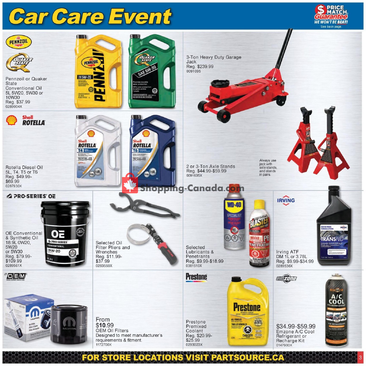 PartSource flyer from Friday July 31, 2026 to Wednesday August 5, 2026 - page 3