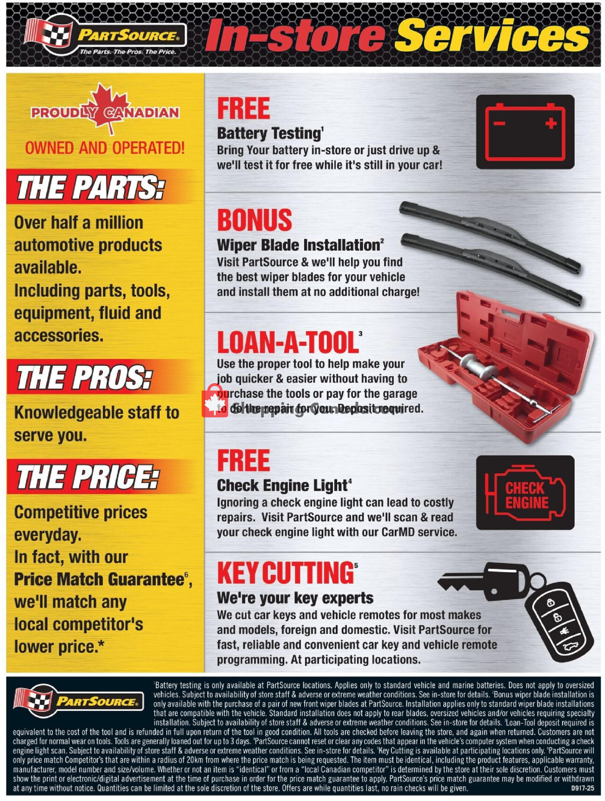 PartSource flyer from Friday July 31, 2026 to Wednesday August 5, 2026 - page 5