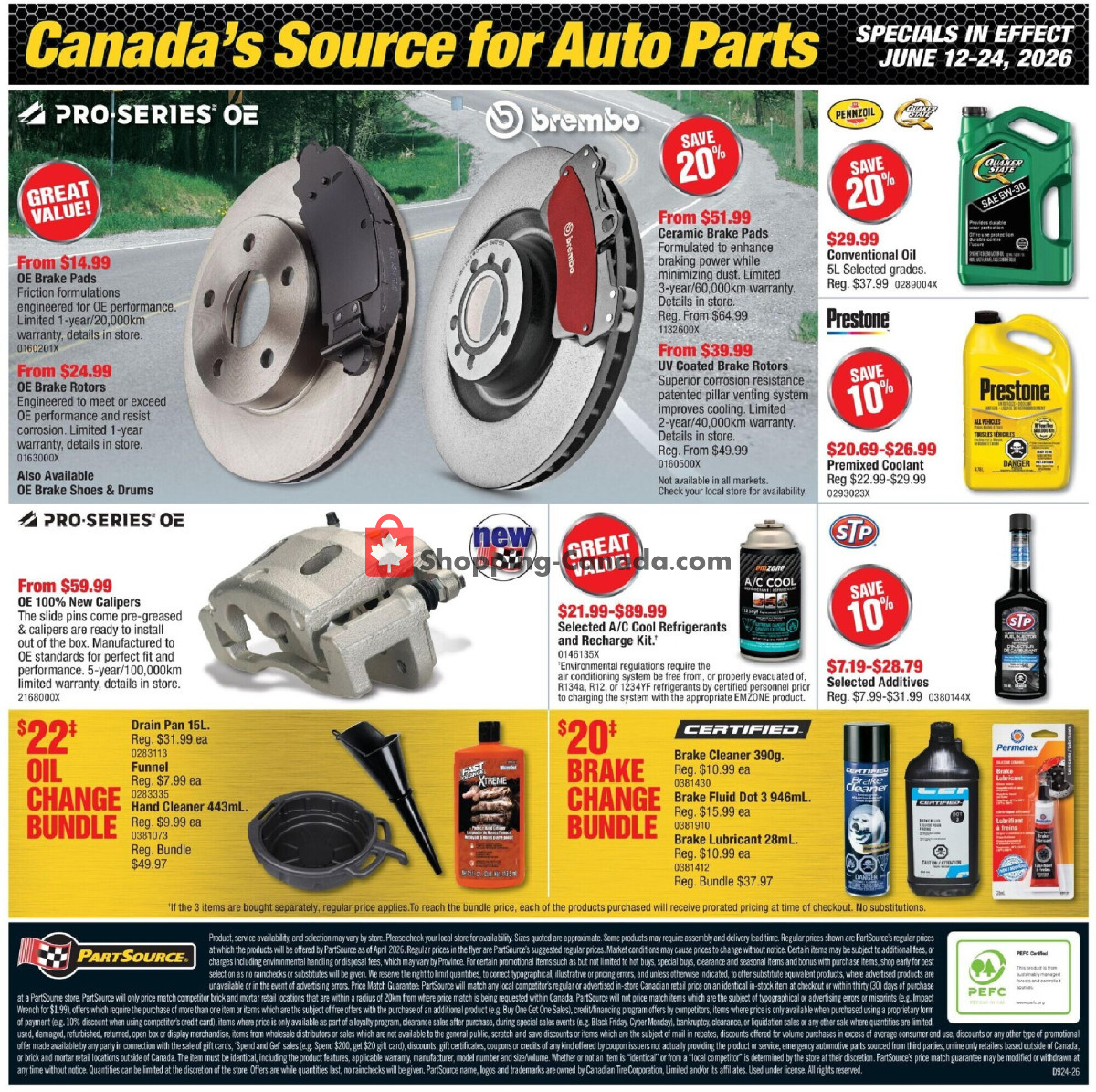 PartSource flyer from Friday June 12, 2026 to Wednesday June 24, 2026 - page 4