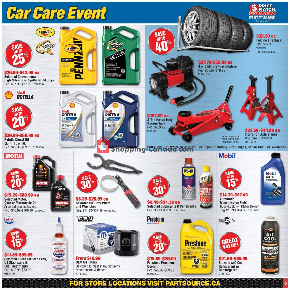 PartSource flyer from Friday May 8, 2026 to Wednesday May 20, 2026 - page 3