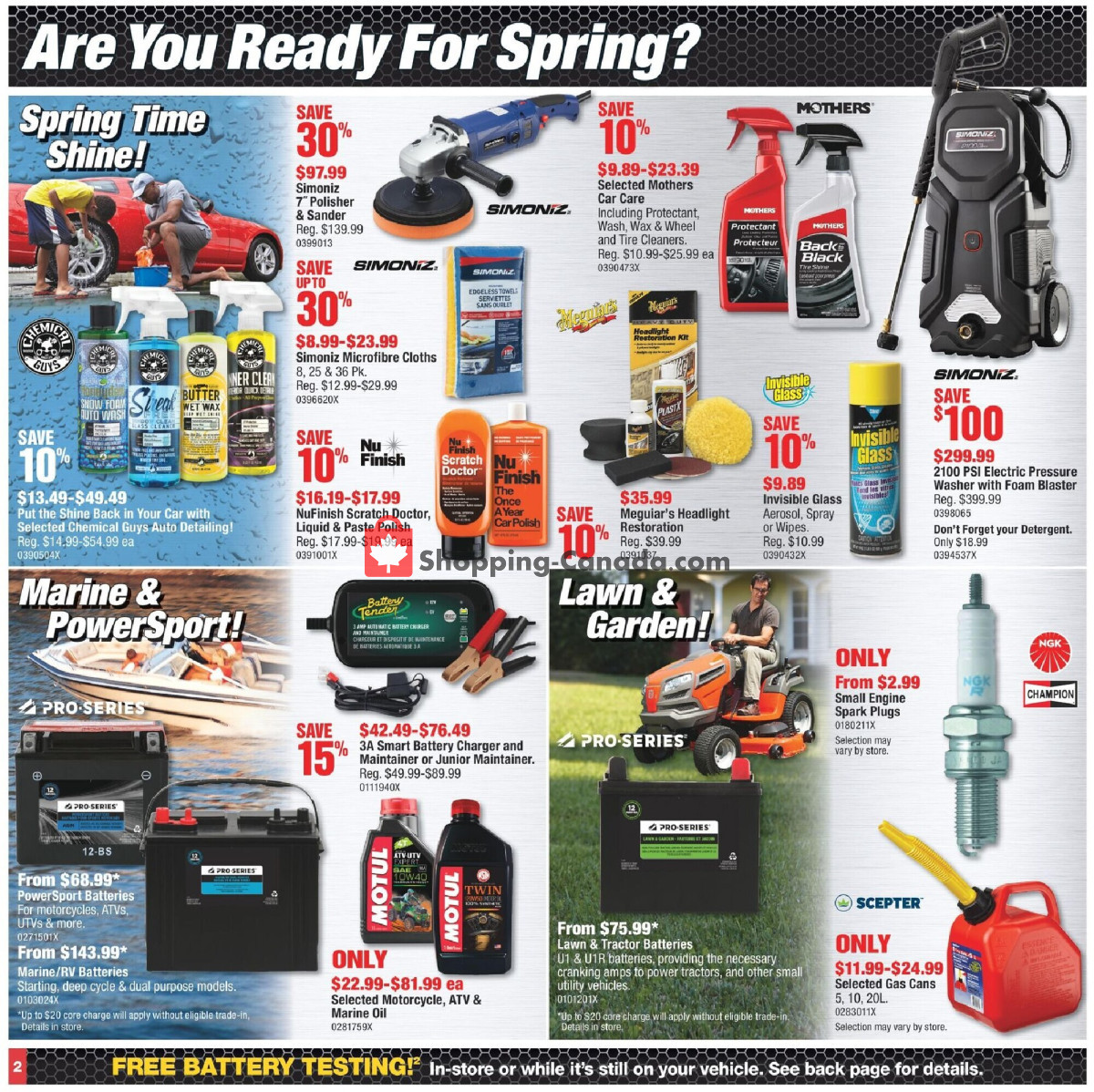 PartSource flyer from Friday April 12, 2024 to Wednesday April 24, 2024 - page 2