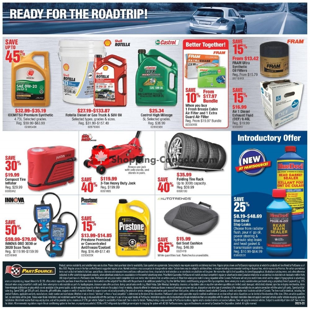 PartSource flyer from Friday July 10, 2020 to Wednesday July 15, 2020 - page 5