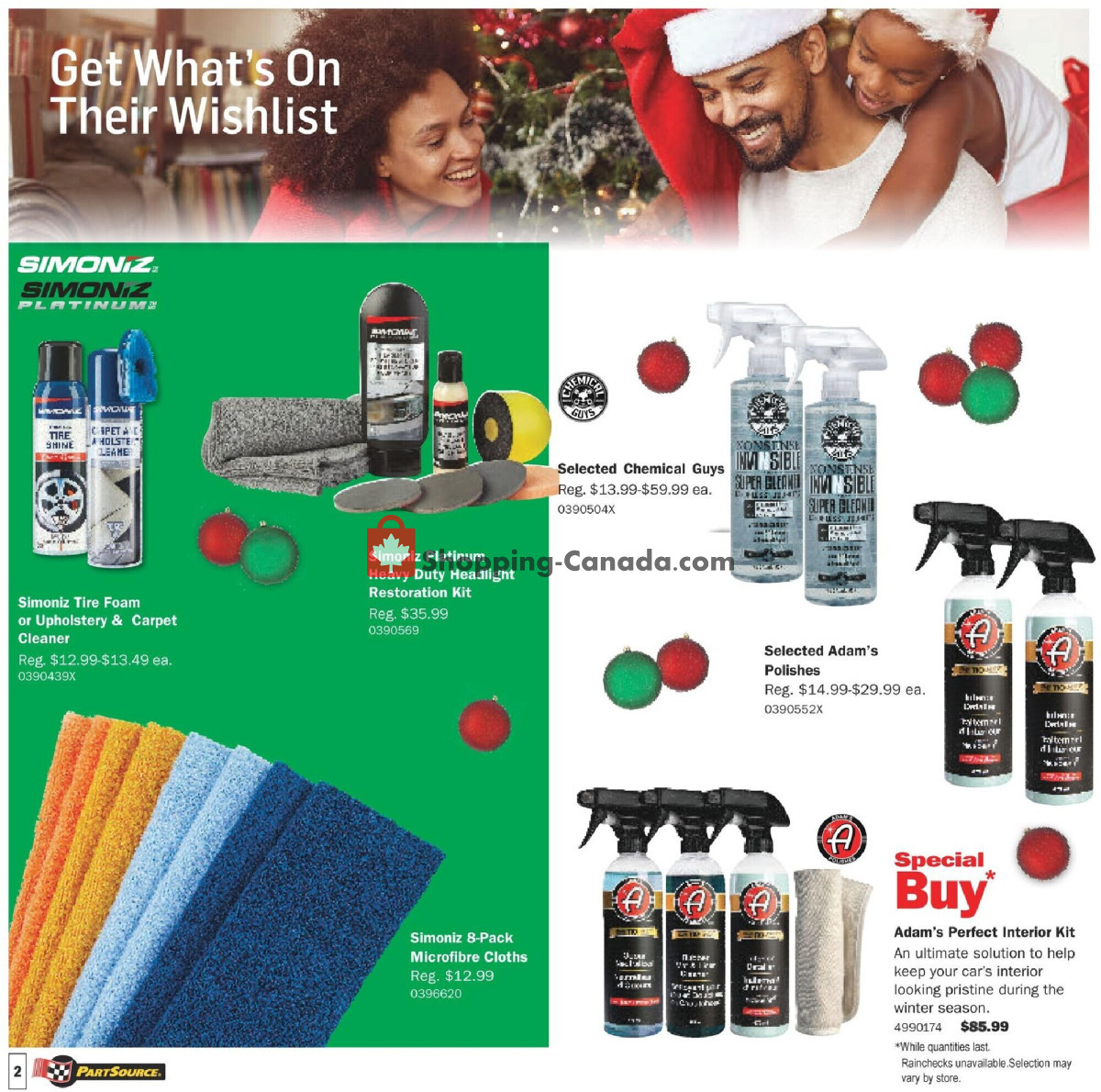 PartSource flyer from Friday December 13, 2024 to Wednesday December 18, 2024 - page 2